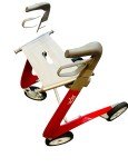 byACRE Ultralight Carbon Rollator Walker - Off White