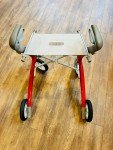 byACRE Ultralight Carbon Rollator Walker - Off White