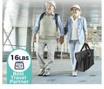 PLANET WALK Double Folding Rollator  All Terrain Senior 300Lbs 6 Level 8” Whells