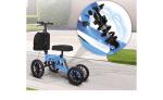 VitaSophy All Terrain Steerable Knee Scooter-Crutch Alternative Medical Scooter