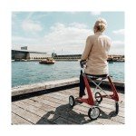 byACRE Ultralight Carbon Rollator with Storage Bag