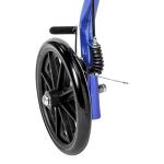 McKesson Bariatric Rollator 35.25 to 39.5 inch Handle Height 146-10215BL-1