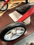 byACRE Ultralight Carbon Rollator Walker - Red