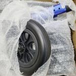 Elenker 10" All-Terrain Rollator w/ Seat & Backrest 300 lb Support for Seniors