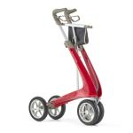 byACRE Carbon Ultralight Rollator - 4.8 kg - Red