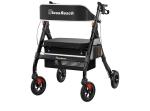 BlessReach Heavy Duty Rollator Walker For Seniors Wide Seat Backrest 450lbs...