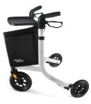 3 Wheel Rollator Walker For Seniors Lightweight Foldable All-Terrain Non-Slip 