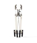 byACRE Carbon Ultralight Track Rollator - Oyster White