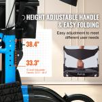 Ultralight Folding Rollator and Transport Chair Combo