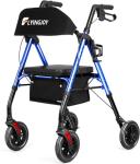 FlyingJoy Ultralight Rollator Walker with Seat