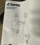 Topro Troja 5G M Silver Heavy Duty Rollator Walker W/ Back Support 814600 330lb