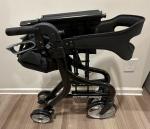 Drive Medical Nitro Sprint Rollator Walker Heavy Duty w/Seat Black .
