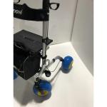 Rollator Walker: Puncture-Proof Wheels, Adjustable Height, Folding Outdoor