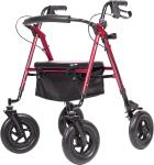 Elenker All-Terrain 10" Wheel Rollator w/ Padded Seat & Backrest, 300 lb Capacit