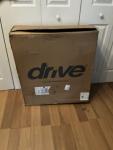 New Drive Medical Nitro Sprint Petite Rollator Walker Heavy Duty w/Seat Open Box