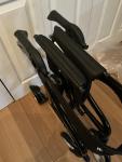 New Drive Medical Nitro Sprint Petite Rollator Walker Heavy Duty w/Seat Open Box