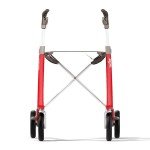 byACRE Ultralight Carbon Rollator Walker - Red