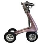 byACRE Carbon Overland/All Terrain Carbon Rollator, Rose Gold