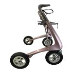 byACRE Carbon Overland/All Terrain Carbon Rollator, Rose Gold