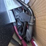 Medline Steel Rollator Walker for Adult Mobility Impairment Burgundy 350 lb