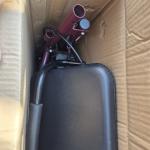 Medline Steel Rollator Walker for Adult Mobility Impairment Burgundy 350 lb