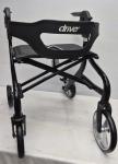 New Drive Medical Nitro Sprint Standard Rollator Walker Heavy Duty Open Box New