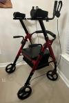 Heavy Duty Upright Rollator Walker