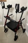 Heavy Duty Upright Rollator Walker