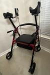 Heavy Duty Upright Rollator Walker