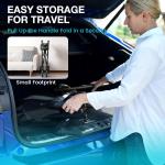 PLANET WALK Super Lightweight Foldable Rollator All Terrain Senior 300lb Black