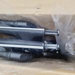 KMINA PRO All Terrain Walker Seat Outdoor Folding Rollator Basket 300 lbs Black