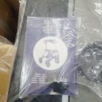 KMINA PRO All Terrain Walker Seat Outdoor Folding Rollator Basket 300 lbs Black