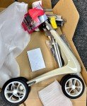byAcre Ultralight Carbon Rollator Walker with Organizer