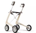 byAcre Carbon Ultralight Rollator with 16.5" Seat