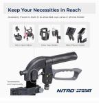 Drive Medical Nitro Sprint Rollator Walker Heavy Duty w/Seat Standard Size