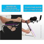 DJVHSRI Walking Frame Walking Frame Wheeled,Height Adjustable Rollator Walker with Armrest Pads and Wheels,Foldable Auxiliary Mobility Aids for Elderly Disabled Folding Carbon St