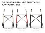 byACRE Ultralight Carbon Rollator - Oyster White