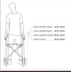 byACRE Ultralight Carbon Rollator - Oyster White