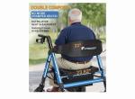 Rollator Walker with Seat,450Lb Rolling Walker Extra-Wide Heavy-Duty Rollator