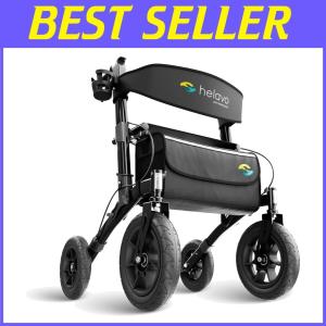All Terrain Walker Rollator with 12â€ Pneumatic Tires