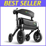 All Terrain Walker Rollator with 12â€ Pneumatic Tires