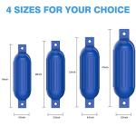 Askill 4-Pack White Boat Fenders