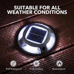 AGPTEK Solar Dock Lights 12 Pack