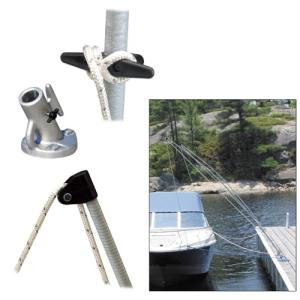 12ft Dock Edge Mooring Whip with Hardware