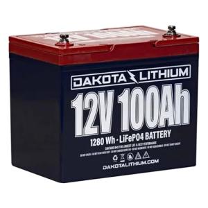 Dakota Lithium 12V Deep Cycle Battery - 100Ah