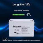 Renogy AGM Battery 12V 100Ah - Marine & Off-Grid