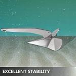 ISURE Stainless Steel Boat Anchor - 16 lbs