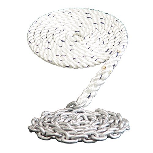 Marine Windlass Anchor Rode - Nylon & Chain
