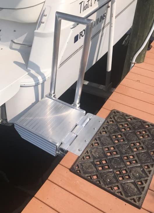 Boat Boarding Platform Dock Step for Boat Lifts