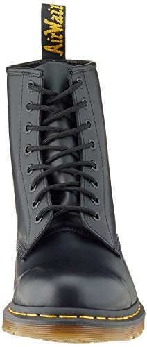 Women's Black Leather 8-Eye Boot by Dr. Martens